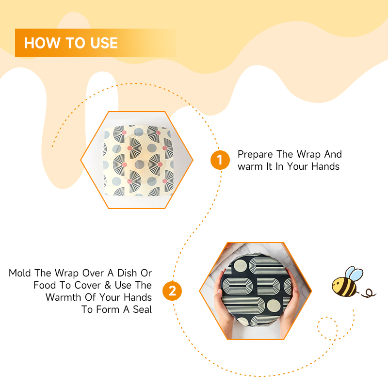 3 Sizes(S,M,L) Organic Beeswax - Beeswax Food Cover review and price