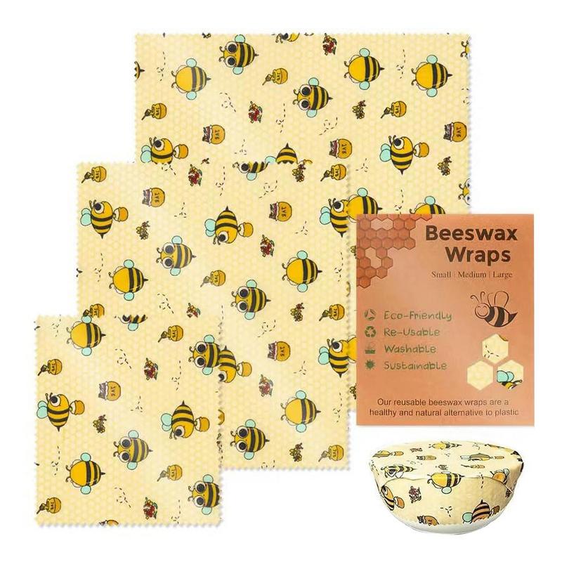 3pcs Reusable Food Fresh Keepi - Beeswax Food Cover review and price