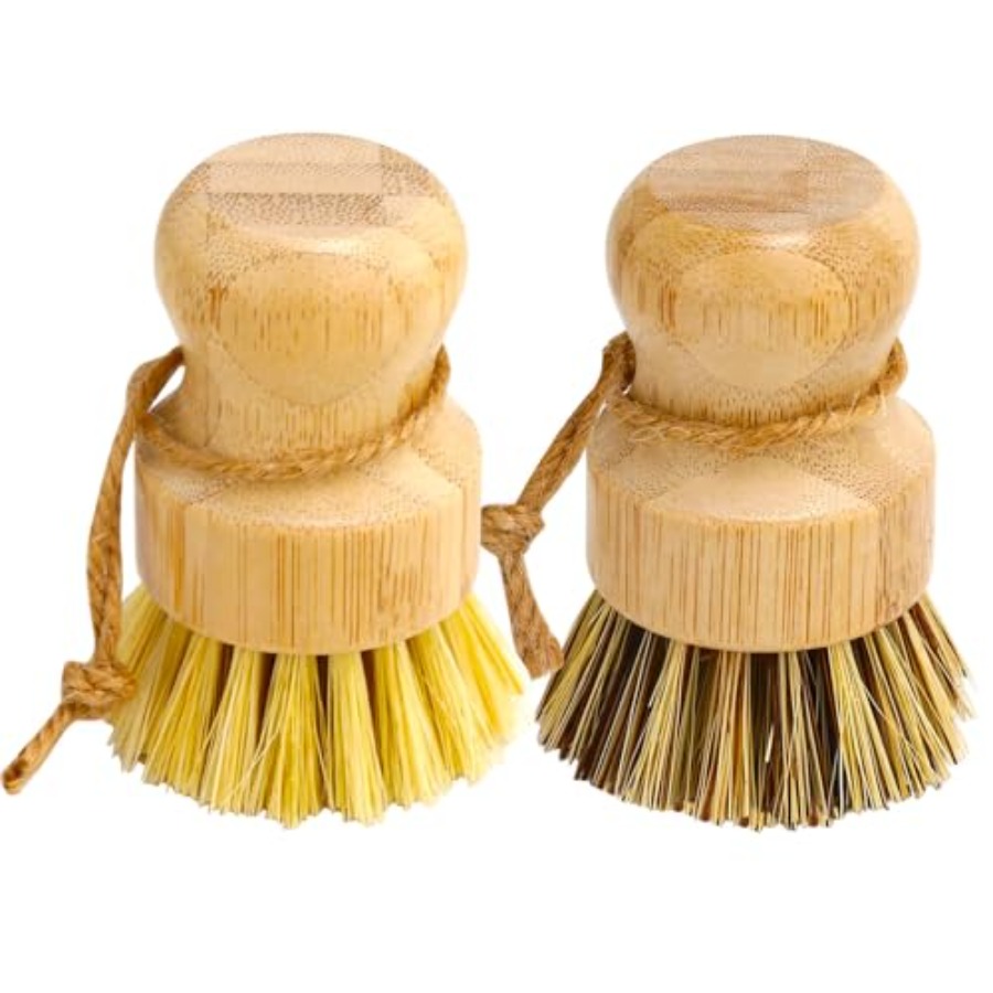 Bamboo Dish Brush Set, 2 Pcs P - Dish Brush Bamboo review and price