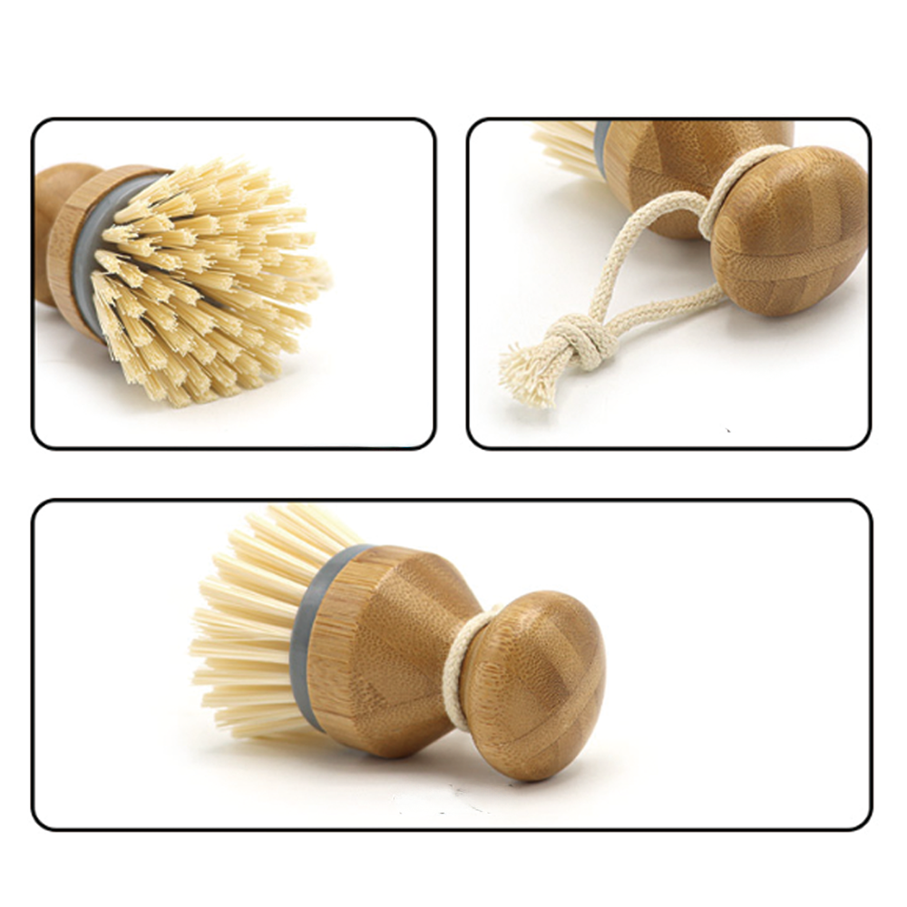 Bamboo Pot Cleaning Brush – Ou - Dish Brush Bamboo review and price