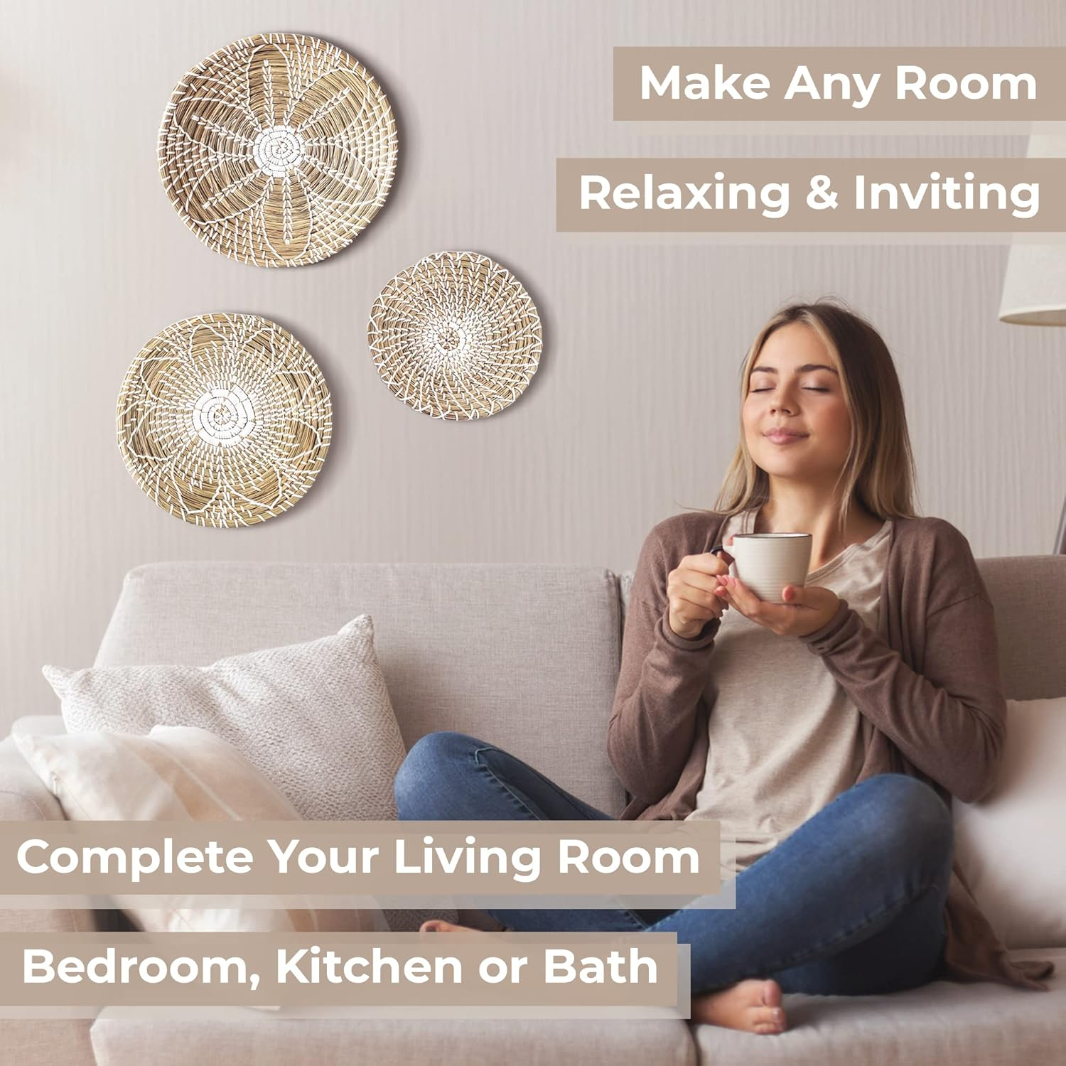 NAYOMI Handmade Boho Decor Set - Sustainable Living Design review and price