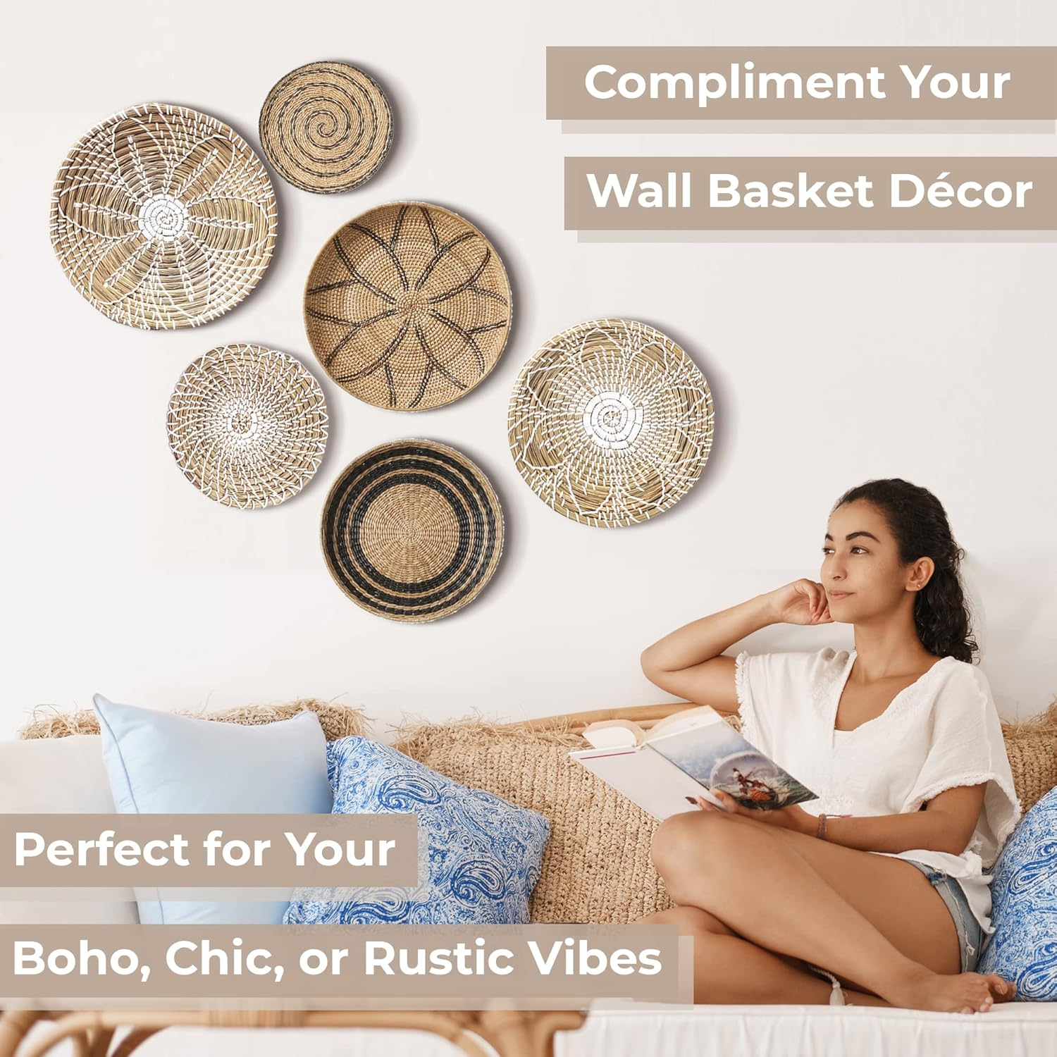 NAYOMI Handmade Boho Decor Set - Sustainable Living Design review and price