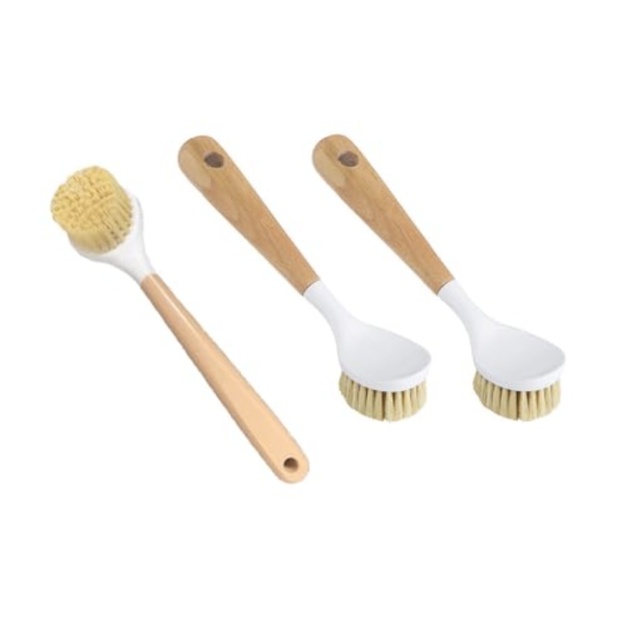 3 Pack Dish Brush Set with Bam - Dish Brush Bamboo review and price