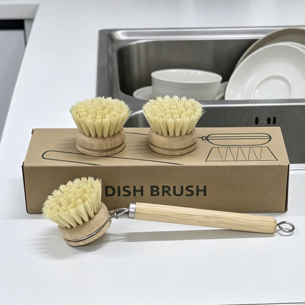 Wooden Handle Dish Brush Set w - Dish Brush Bamboo review and price