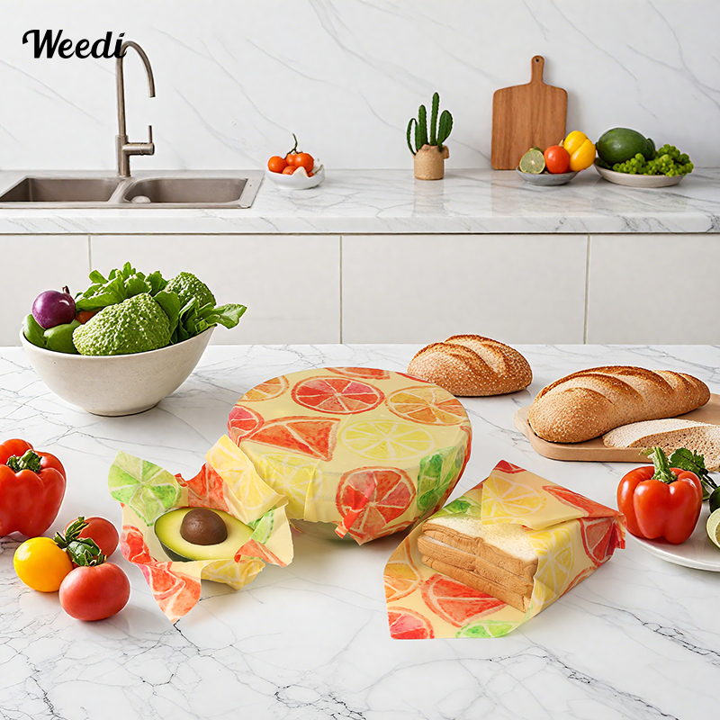 WEEDI 6PCS Plastic-Free Reusab - Beeswax Food Cover review and price