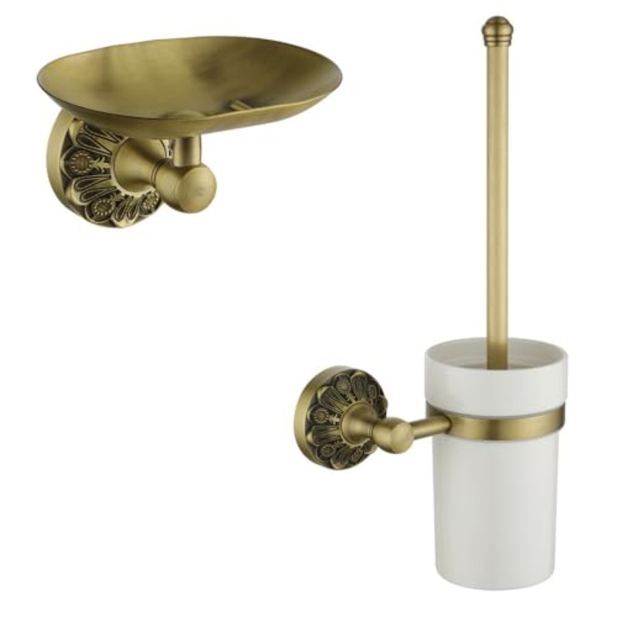 Toilet Brush Holder + Soap Dis - Dish Brush Bamboo review and price