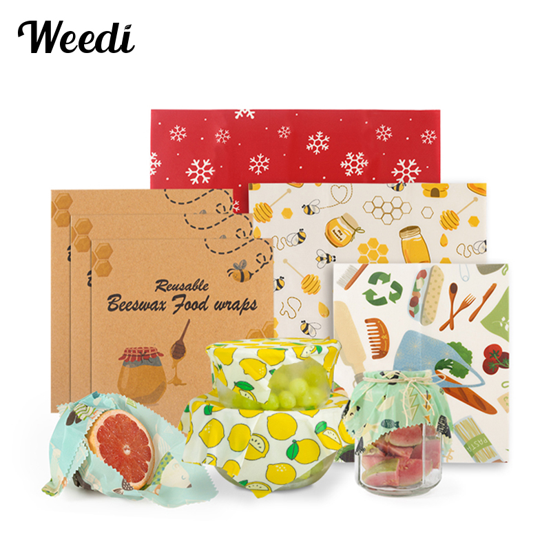 WEEDI 3Pack Reusable Beeswax W - Beeswax Food Cover review and price