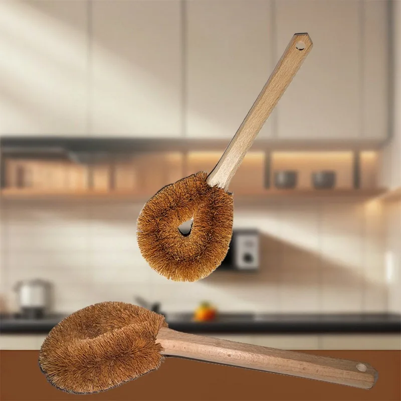 1Pc Eco Coconut Fiber Dish Bru - Dish Brush Bamboo review and price