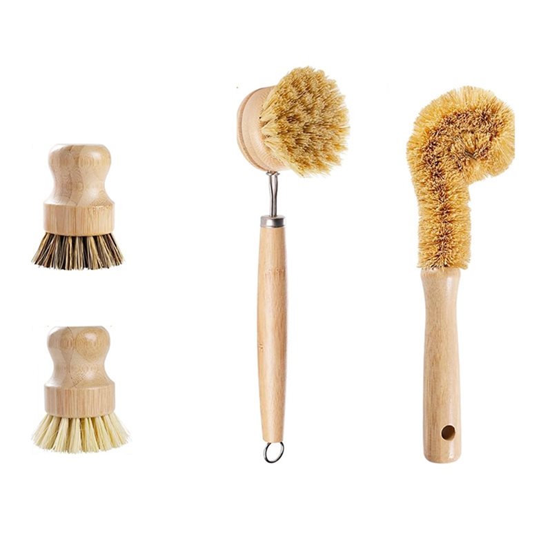 ABNL Ergonomic Wooden Handles  - Dish Brush Bamboo review and price