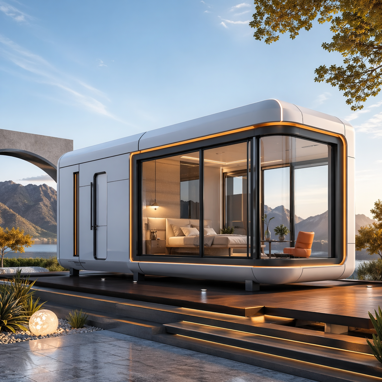 EcoFriendly Prefab House Bedro - Sustainable Living Design review and price
