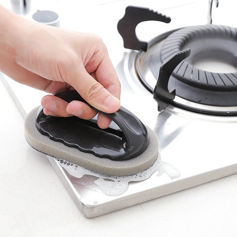Magic Emery Sponge Brush Wipe  - Dish Brush Bamboo review and price
